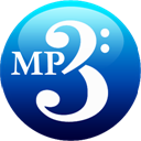 MP3 blue icon